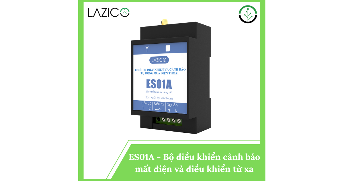 ES01A -Thiết bị cảnh báo mất điện và điều khiển từ xa qua điện thoại