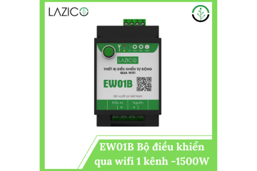 Bộ điều khiển từ xa máy bơm 220V qua điện thoại dùng wifi EW01B